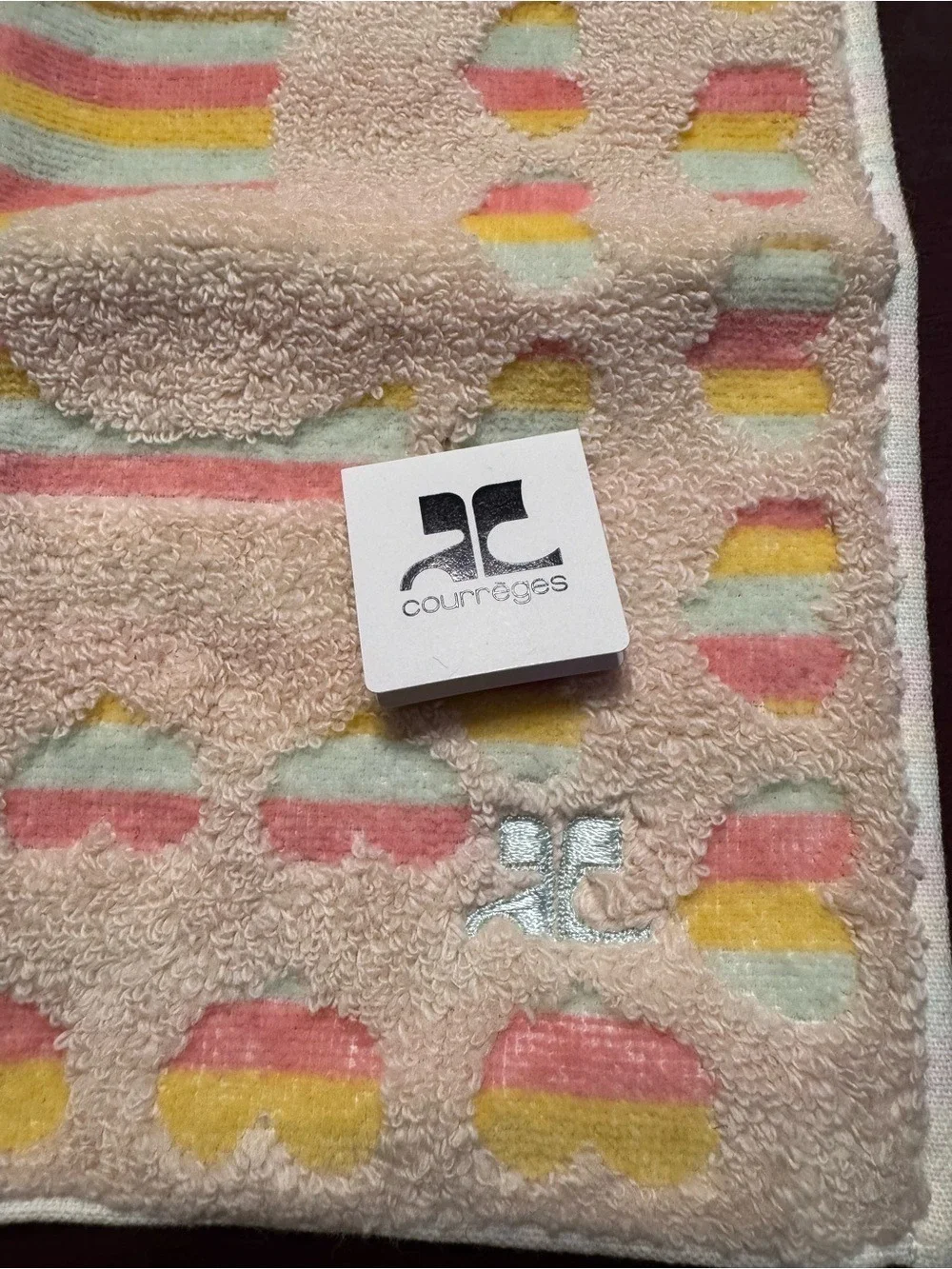 Courreges Hand Towel NWT